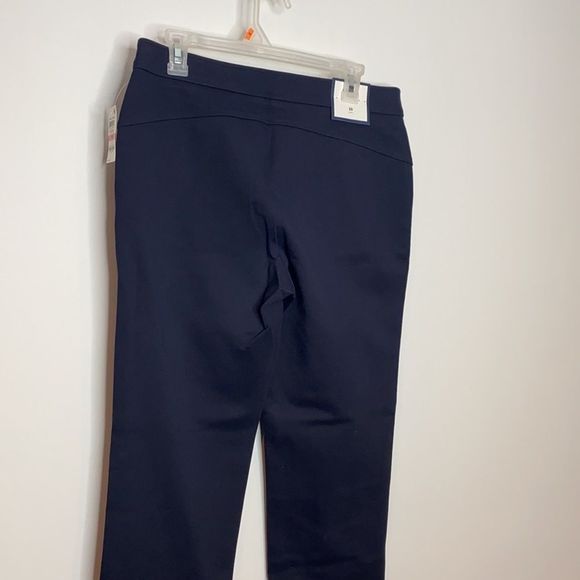 Charter Club Navy High Rise Slim Leg Ankle Dress Pant NWT - Picture 10 of 12